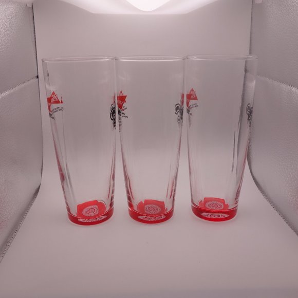 Set of Three New Orleans Saints Budweiser Proud Sponsor of the NFL Beer Glasses - Picture 8 of 9